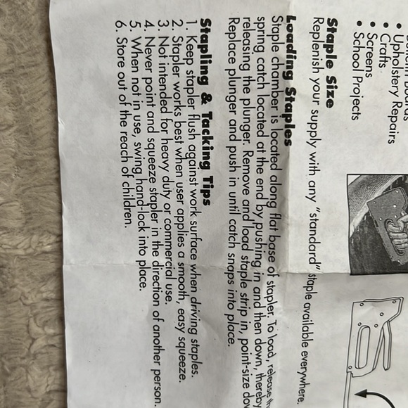 The Tool Drawer speed-drive staple gun - new in original packaging - Picture 12 of 16